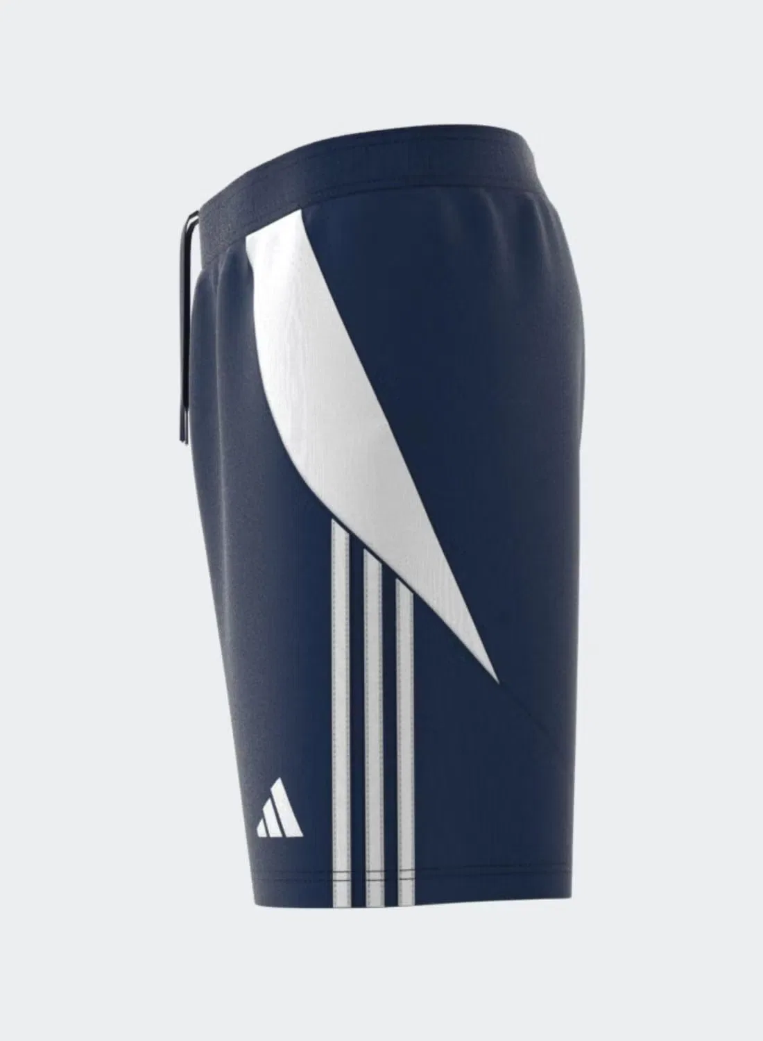 Шорты футбольные с технологией Aeroready Tiro 24 Adidas, синие — фото 4