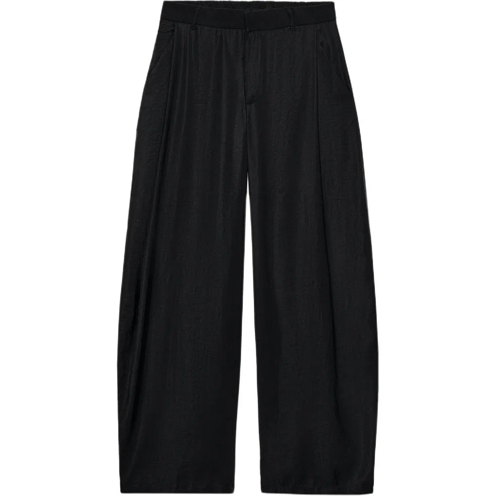 Женские повседневные брюки ZARA, Черный