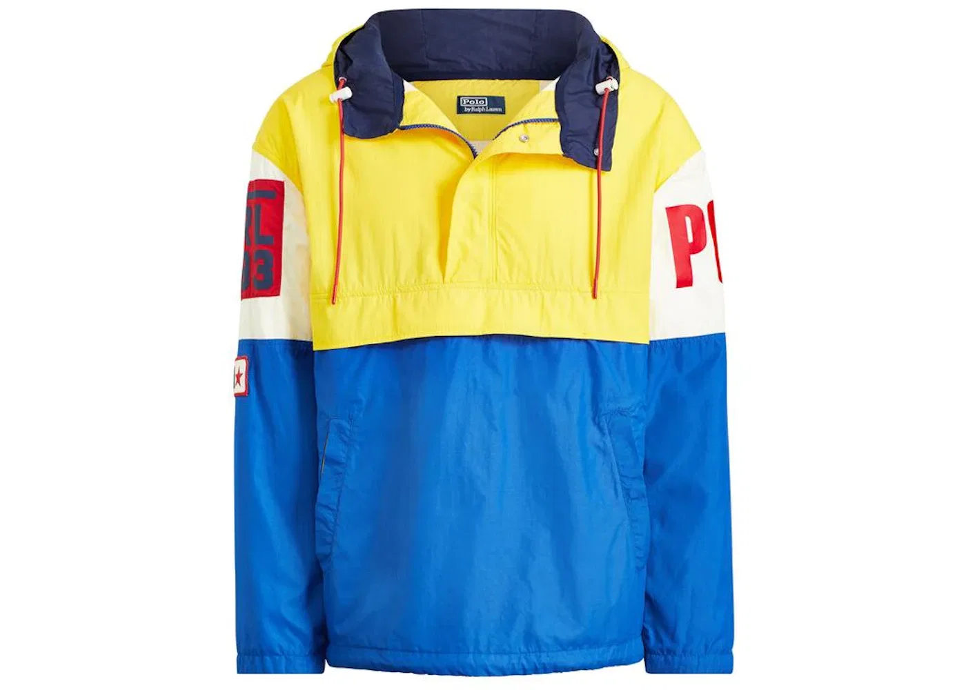 Мужской пуловер с принтом Pullover Polo Ralph Lauren, Slicker Yellow/Graphic Royal
