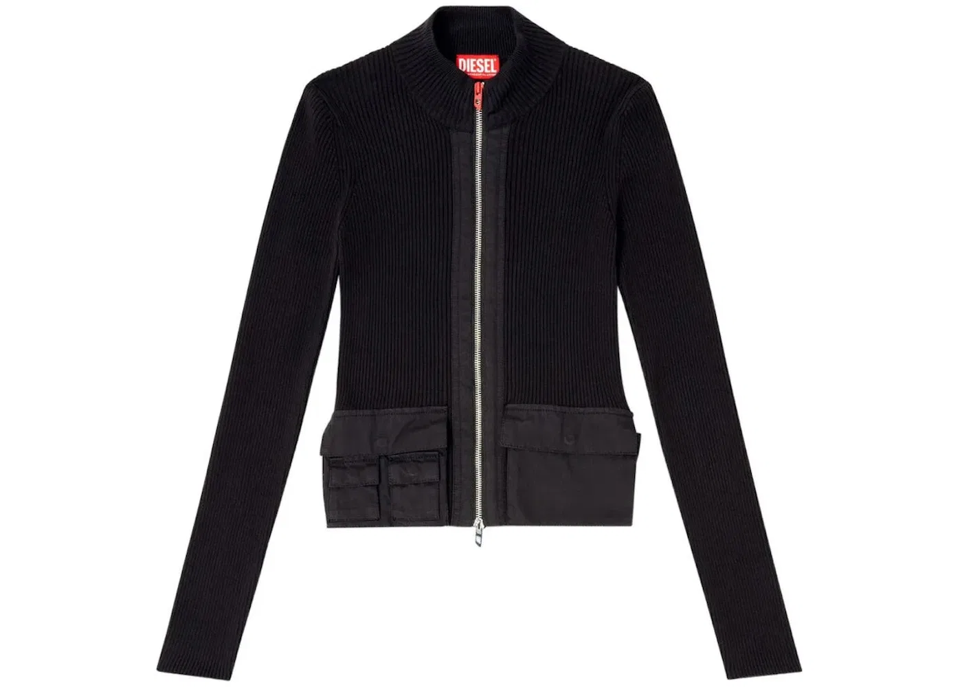 Женский свитер с длинным рукавом Knit Diesel, Black