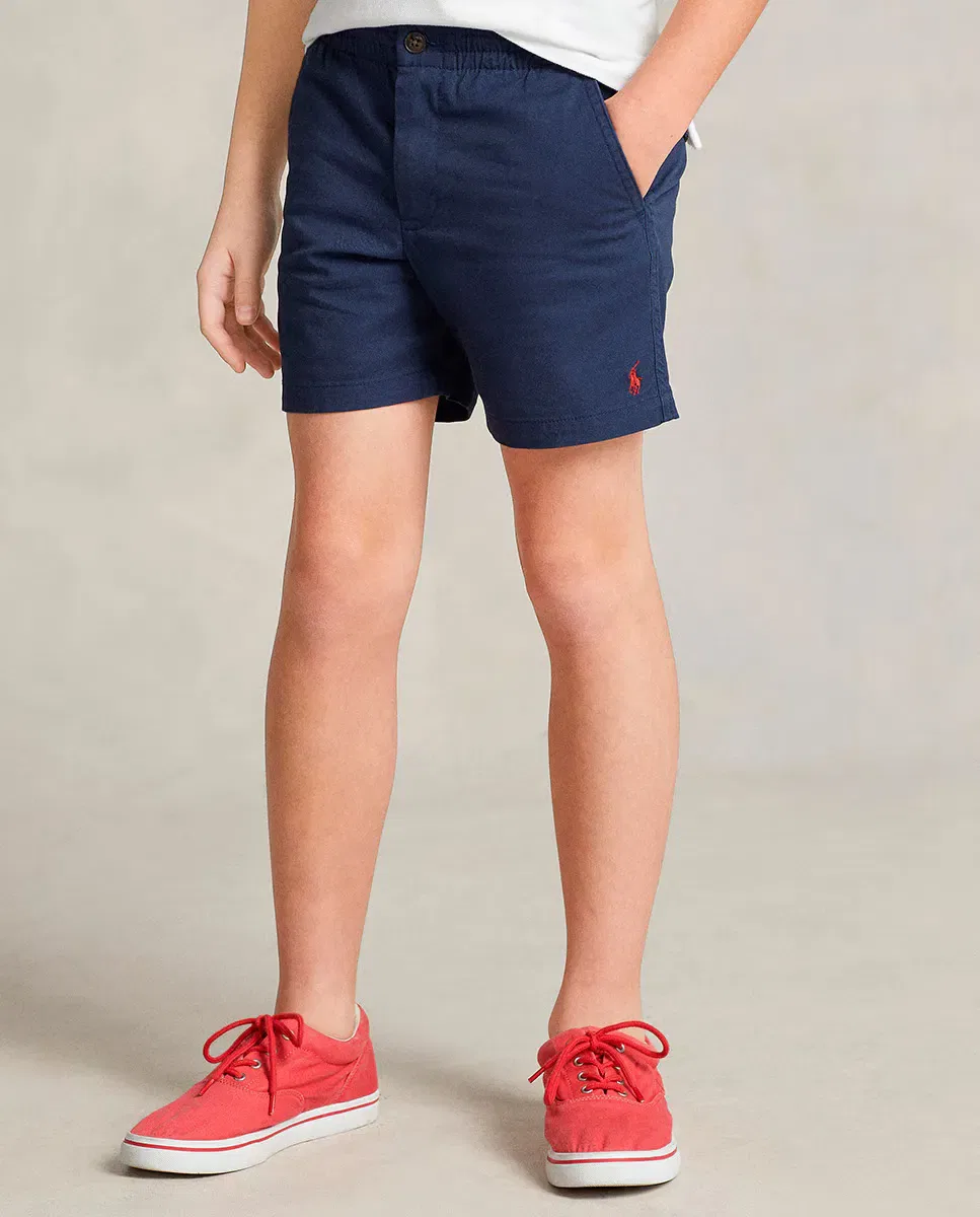 Детские шорты для мальчиков с вышивкой Polo Ralph Lauren, Azul Marino