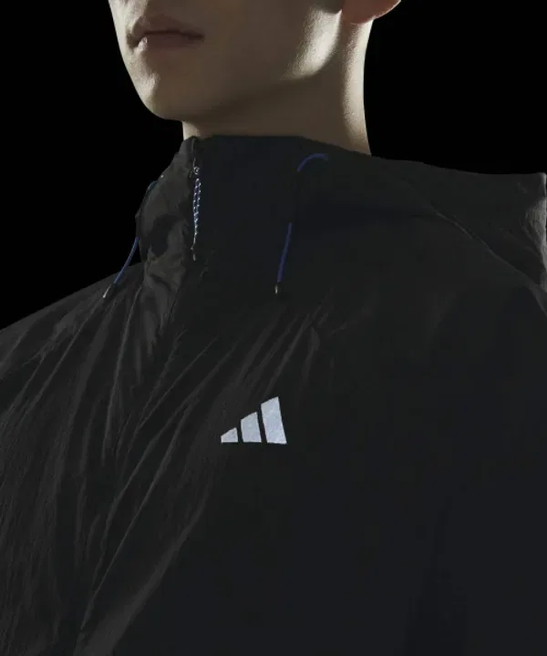Куртка из нейлона Th lw wv, Adidas, черный — фото 4