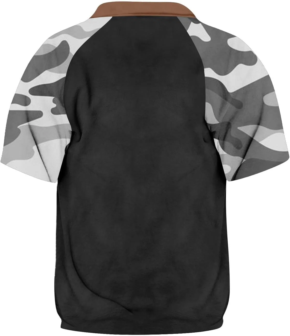 Мужская футболка с камуфляжным принтом Quarter Zip Pullover, Multicolor — фото 3