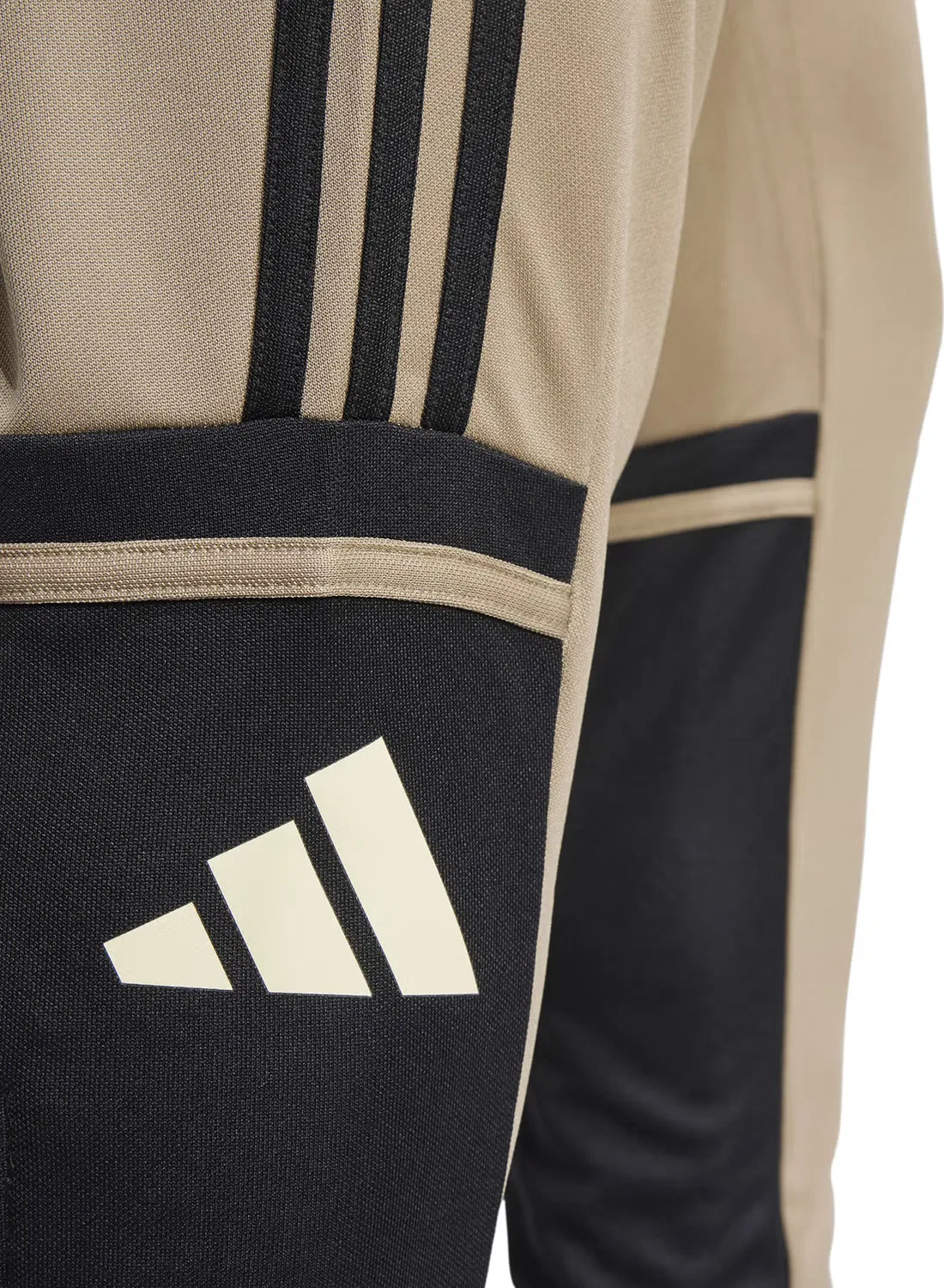 Штаны тренировочные с влагоотводящими свойствами Squadra25 Adidas, хаки — фото 3