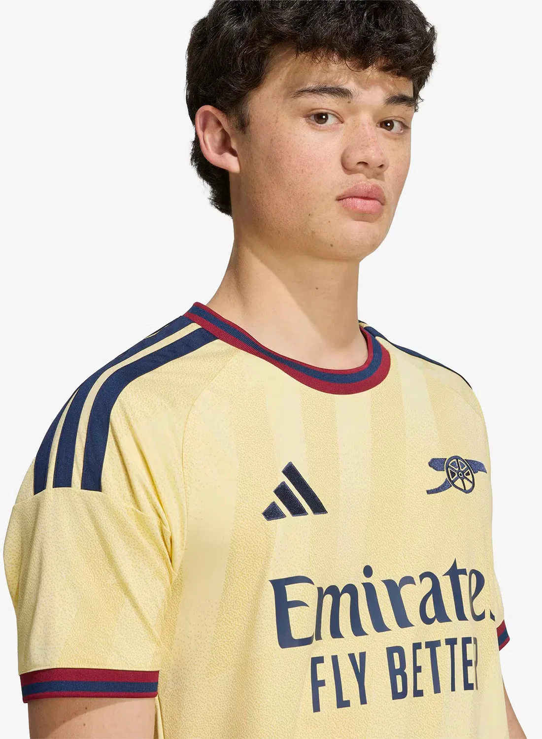 Футболка с принтом Arsenal FC Third Jersey Adidas, желтый — фото 3