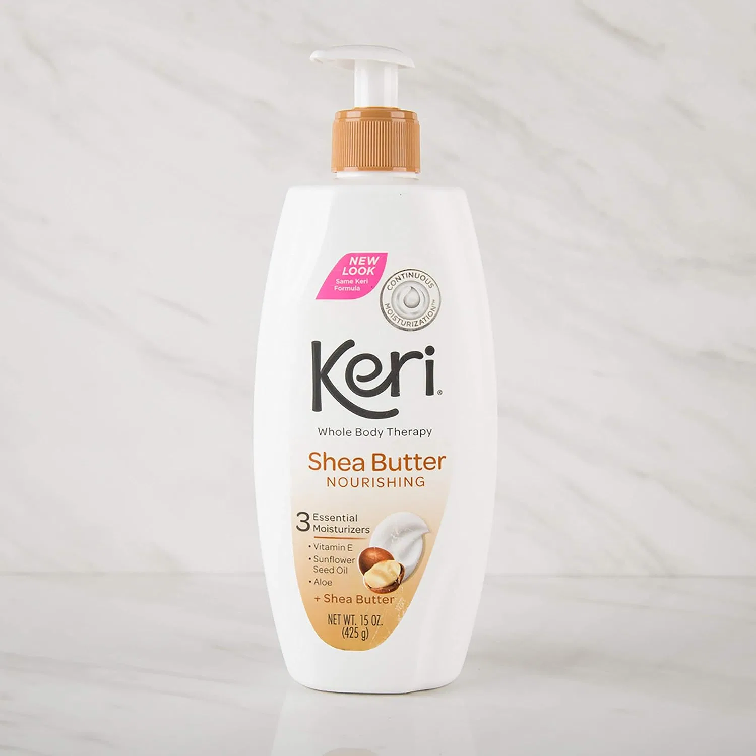 Лосьон для тела Shea Butter, Keri, 450 мл, Vitamin E — фото 3
