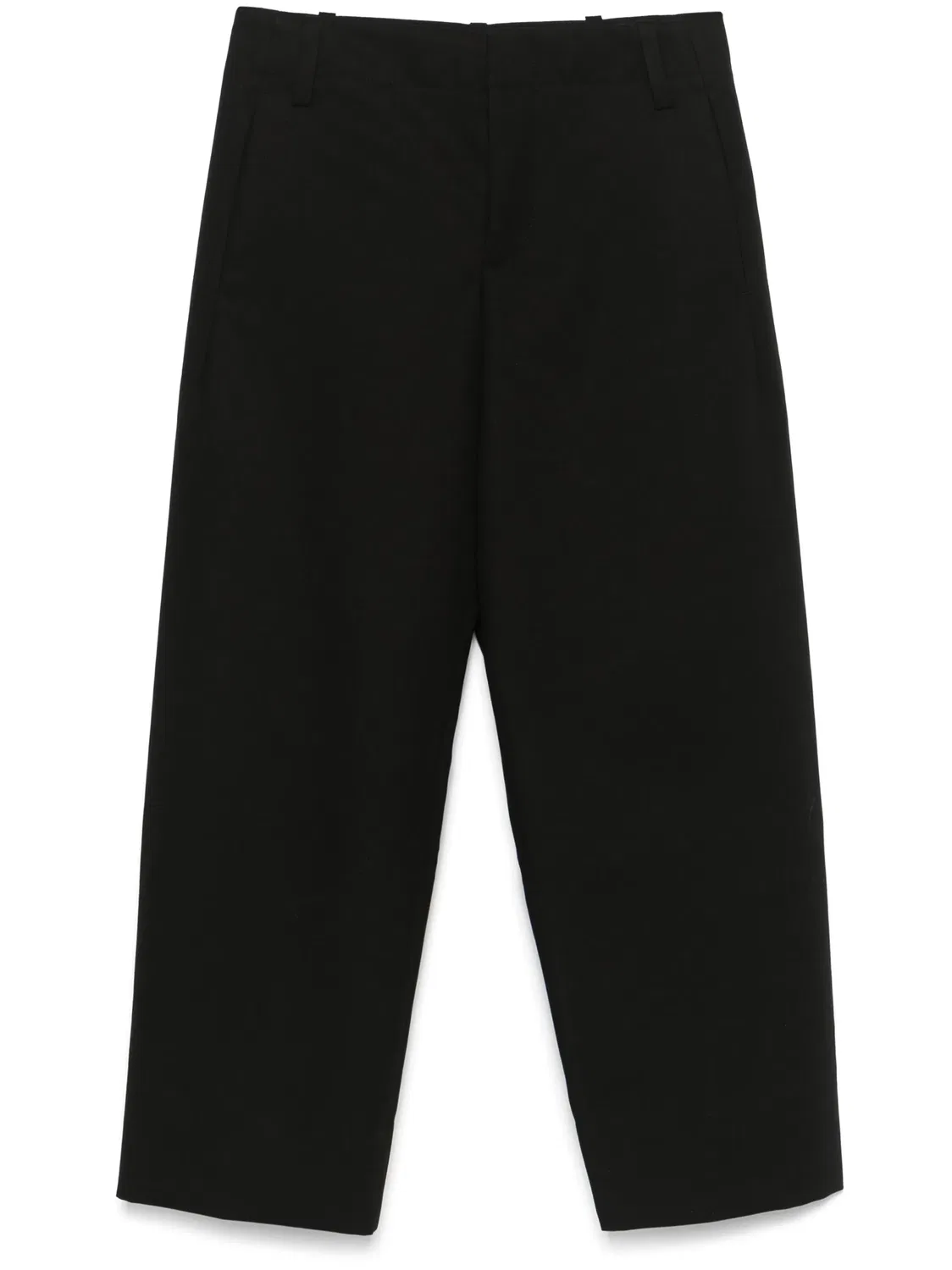 Jacquemus Черные Брюки Прямого Кроя