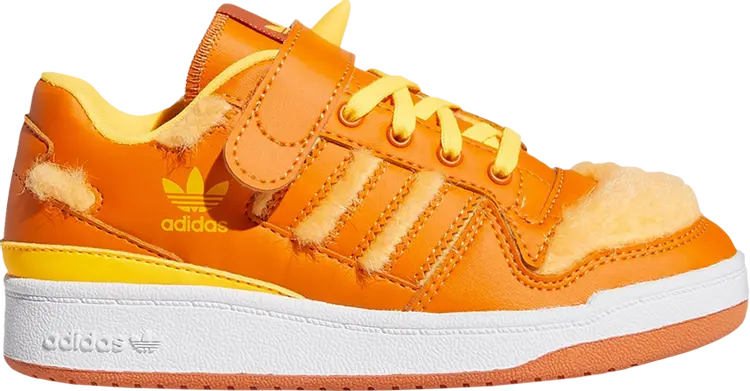 Кроссовки Adidas Monsters Inc. x Forum Low Little Kid 'George Sanderson', оранжевый — фото 2