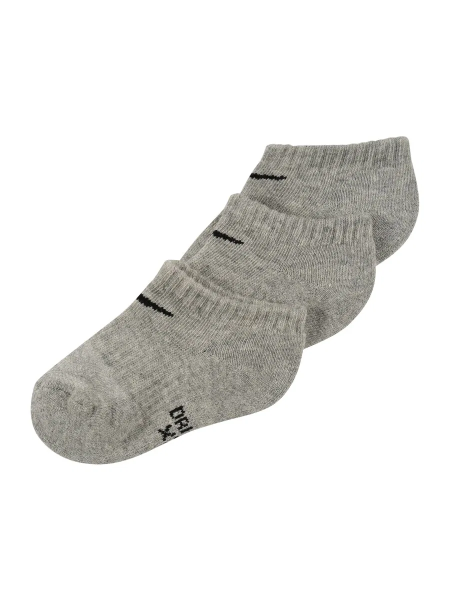 Спортивные носки NIKE серого цвета с пятнистым рисунком