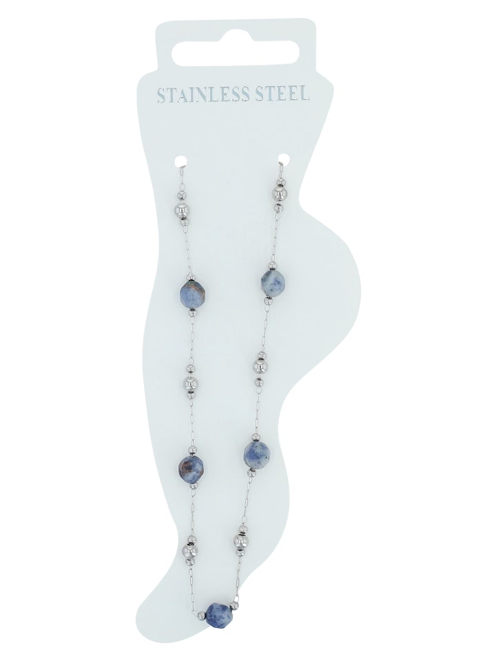 

Adeliás Женский кулон из нержавеющей стали с жемчужиной, серебристый