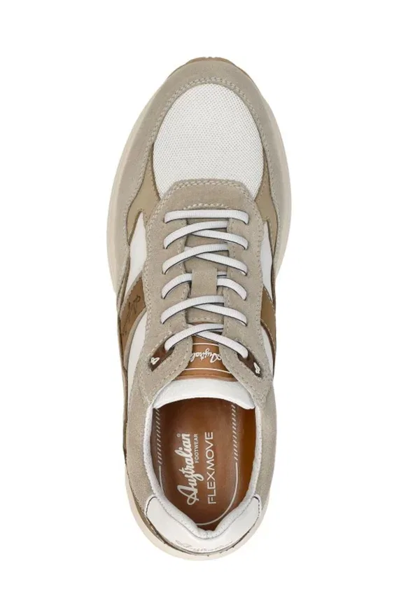 Кроссовки Grants flexmove trainers Australian, бежевый — фото 3