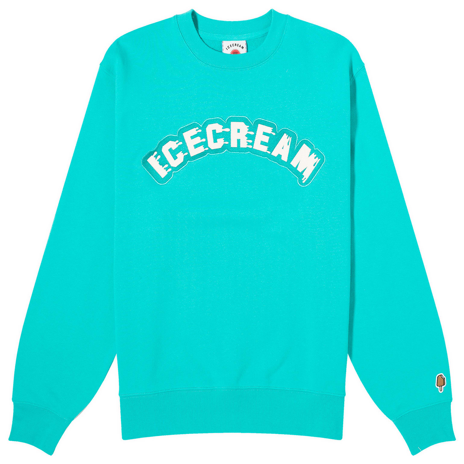 

Толстовка Icecream Drippy Sweatshirt, цвет Teal