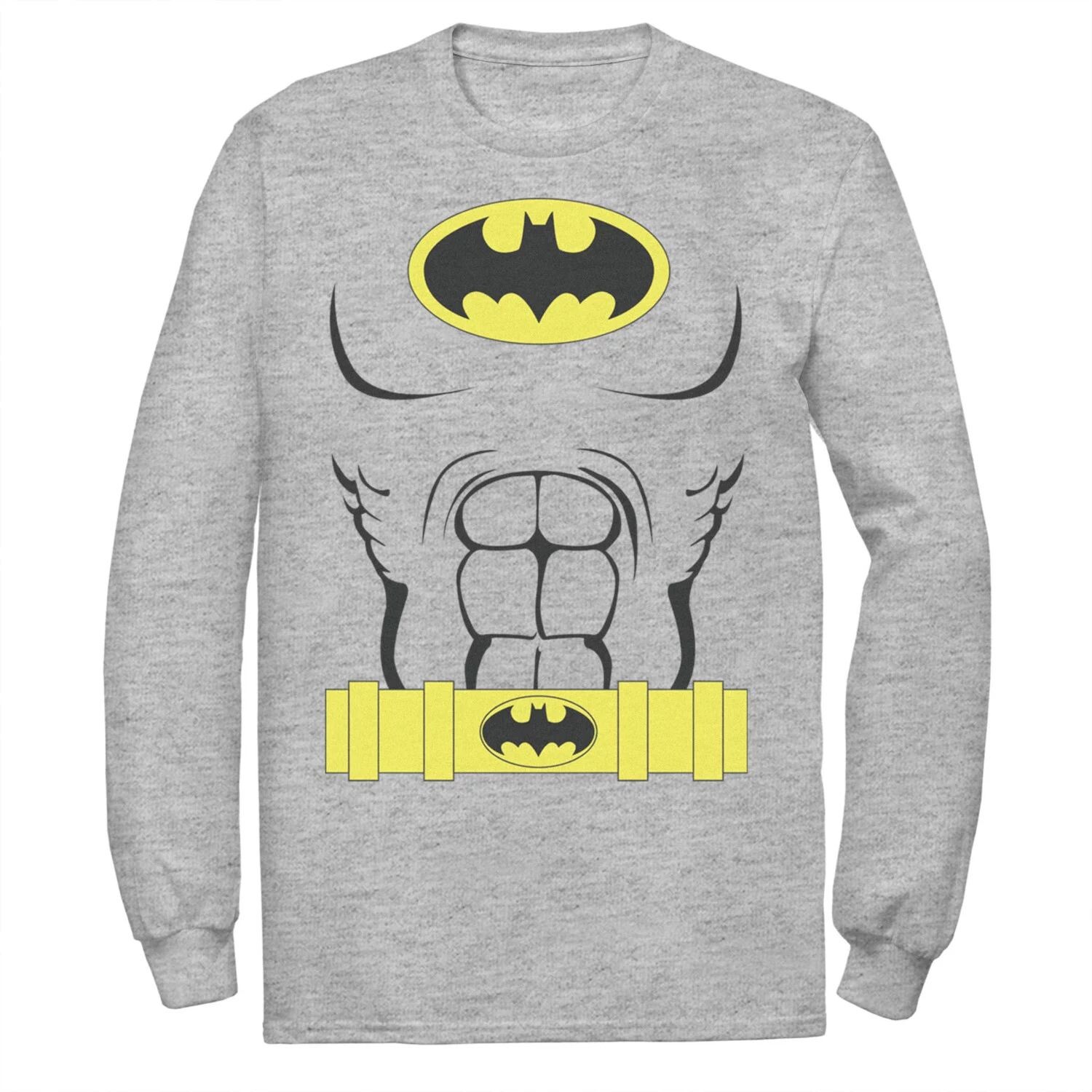 

Мужская футболка с контуром костюма Бэтмена из комиксов DC Licensed Character