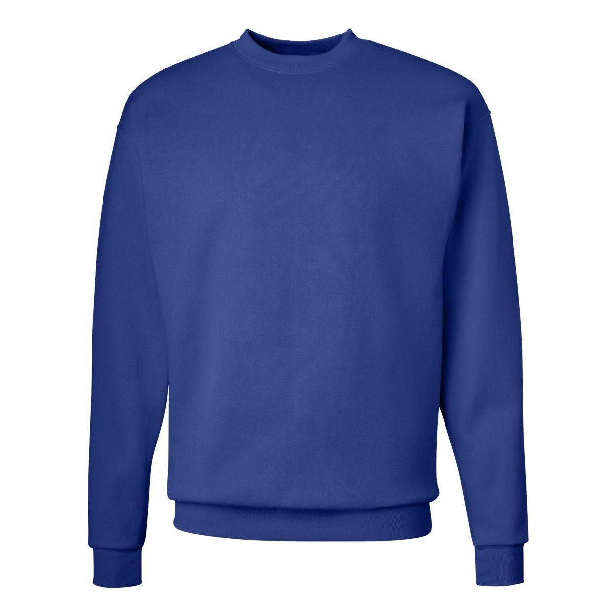 

Толстовка Hanes Ecosmart с круглым вырезом, цвет deep royal