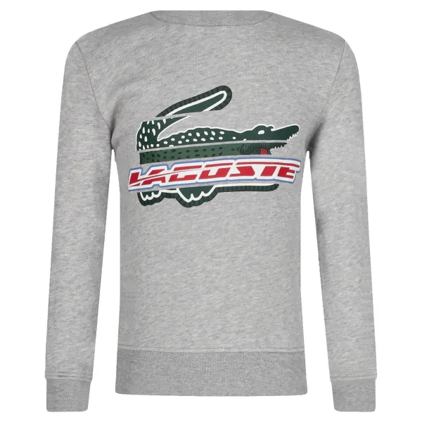 

Толстовка обычного кроя Lacoste, серый