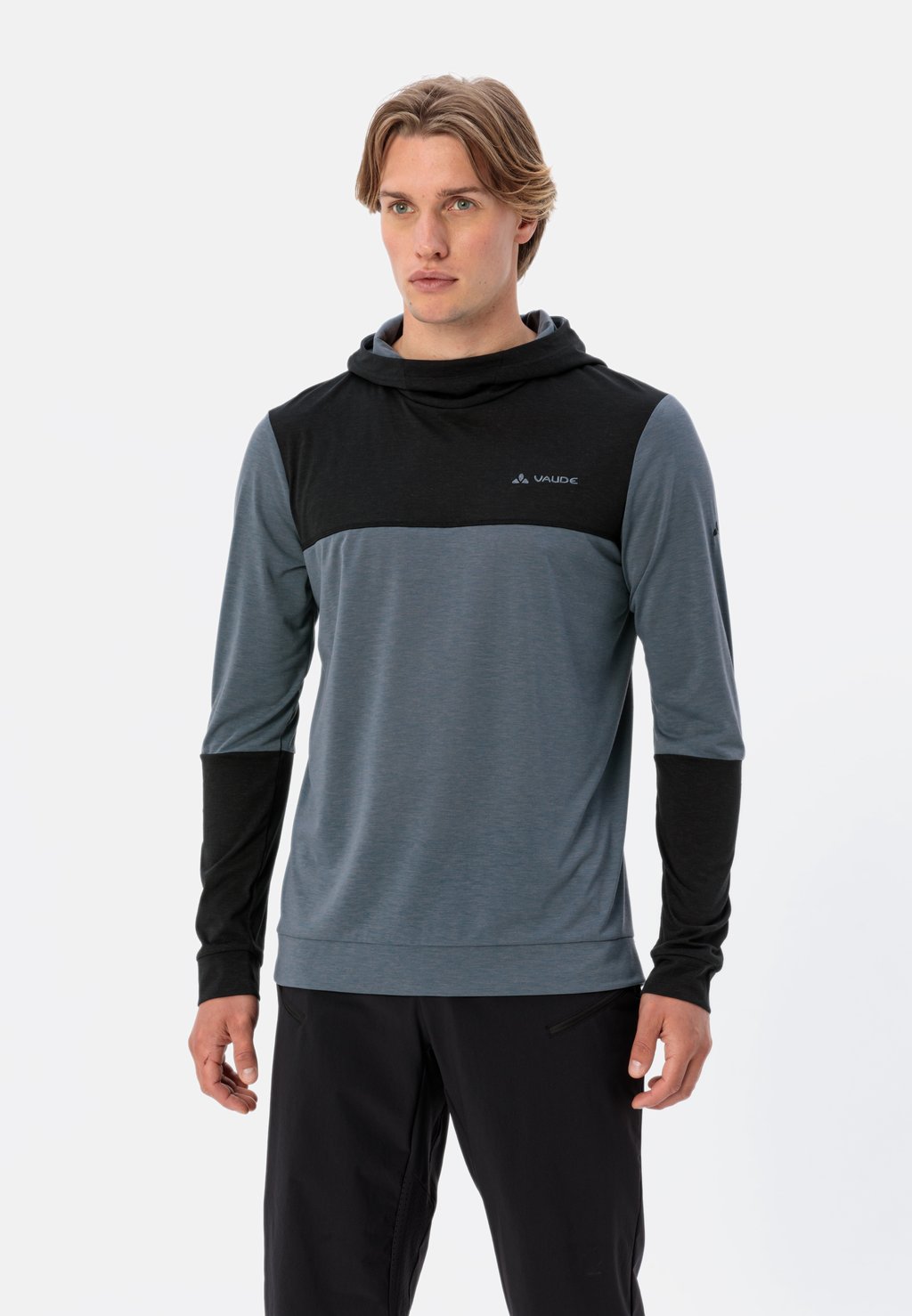 

Толстовка с капюшоном PULLOVER QIMSA Vaude, черный