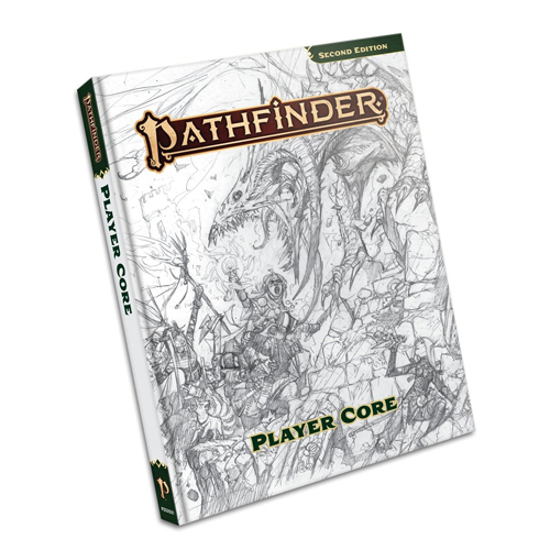 

Книга Pathfinder Rpg 2Nd Edition: Player Core Rulebook 2 Sketch Cover Edition
