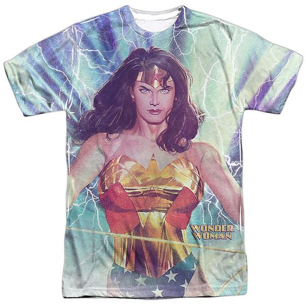 

Футболка adult poly crew с принтом justice league of america stormy heroine Licensed Character