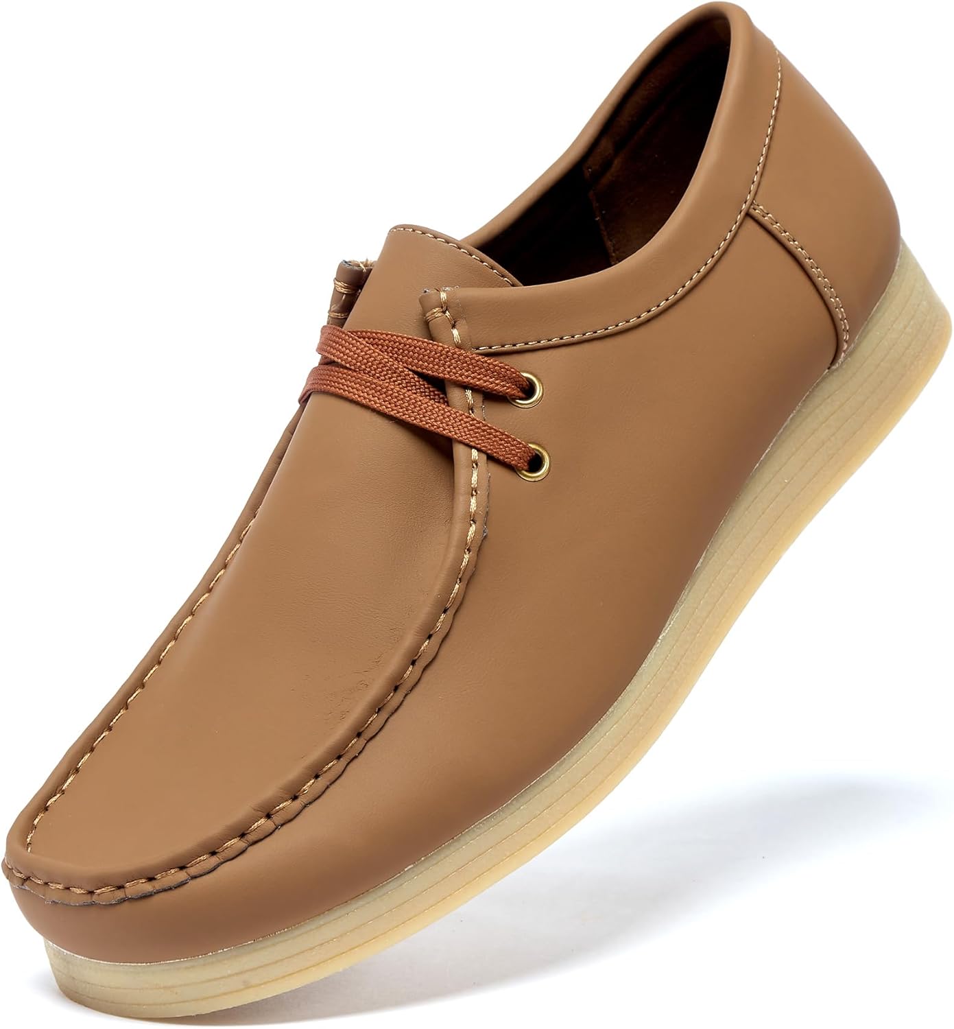 

Мужские лоферы Низкие Удобные Дышащие Повседневные Ботинки для Ходьбы Минималистичный Стиль Легкие Нескользящие Классические Бизнес Оксфорды Гольф Кроссовки Ksyvucrd, коричневый