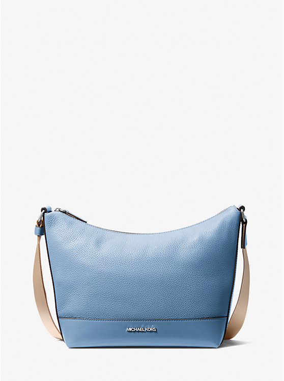 

Сумка-Полумесяц из шагреневой кожи Cooper Michael Kors, синий