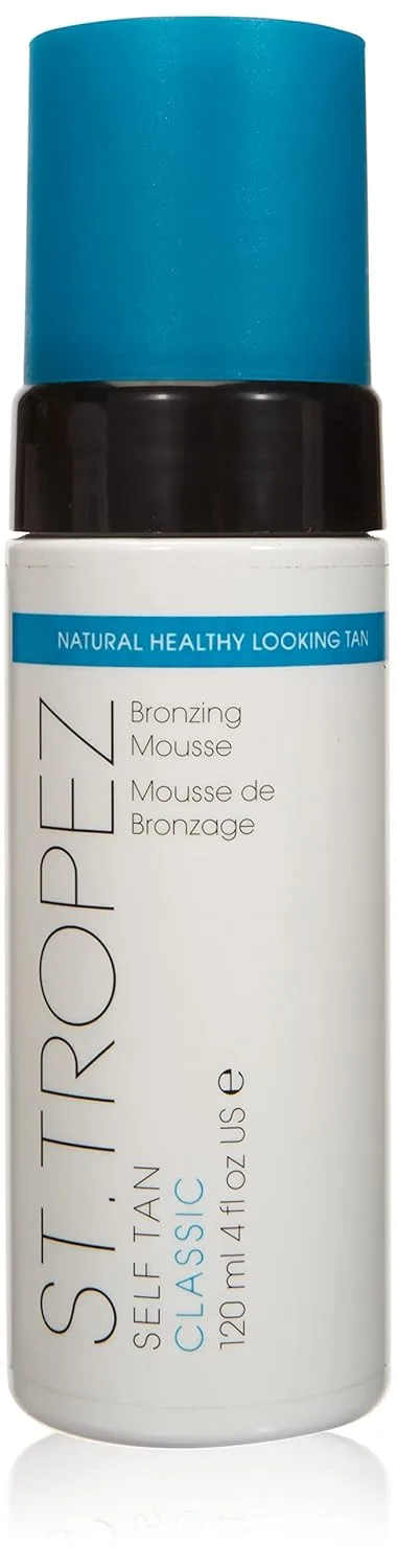 Мусс для автозагара St.Tropez Classic Bronzing Self Tan Mousse для получения естественного загара без разводов и с золотистым оттенком, 113 мл. 118 мл