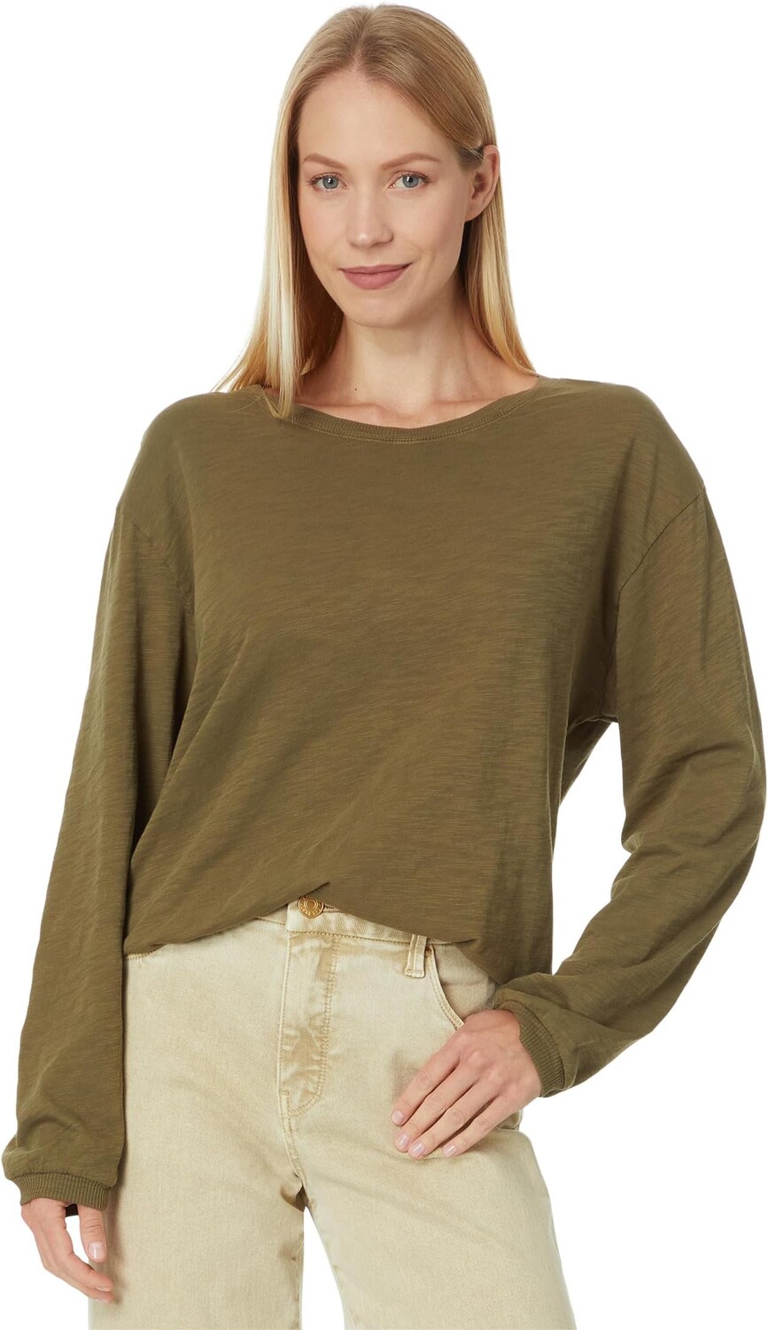 

Футболка Elliott Lauren Garment Dye Tee, оливковый