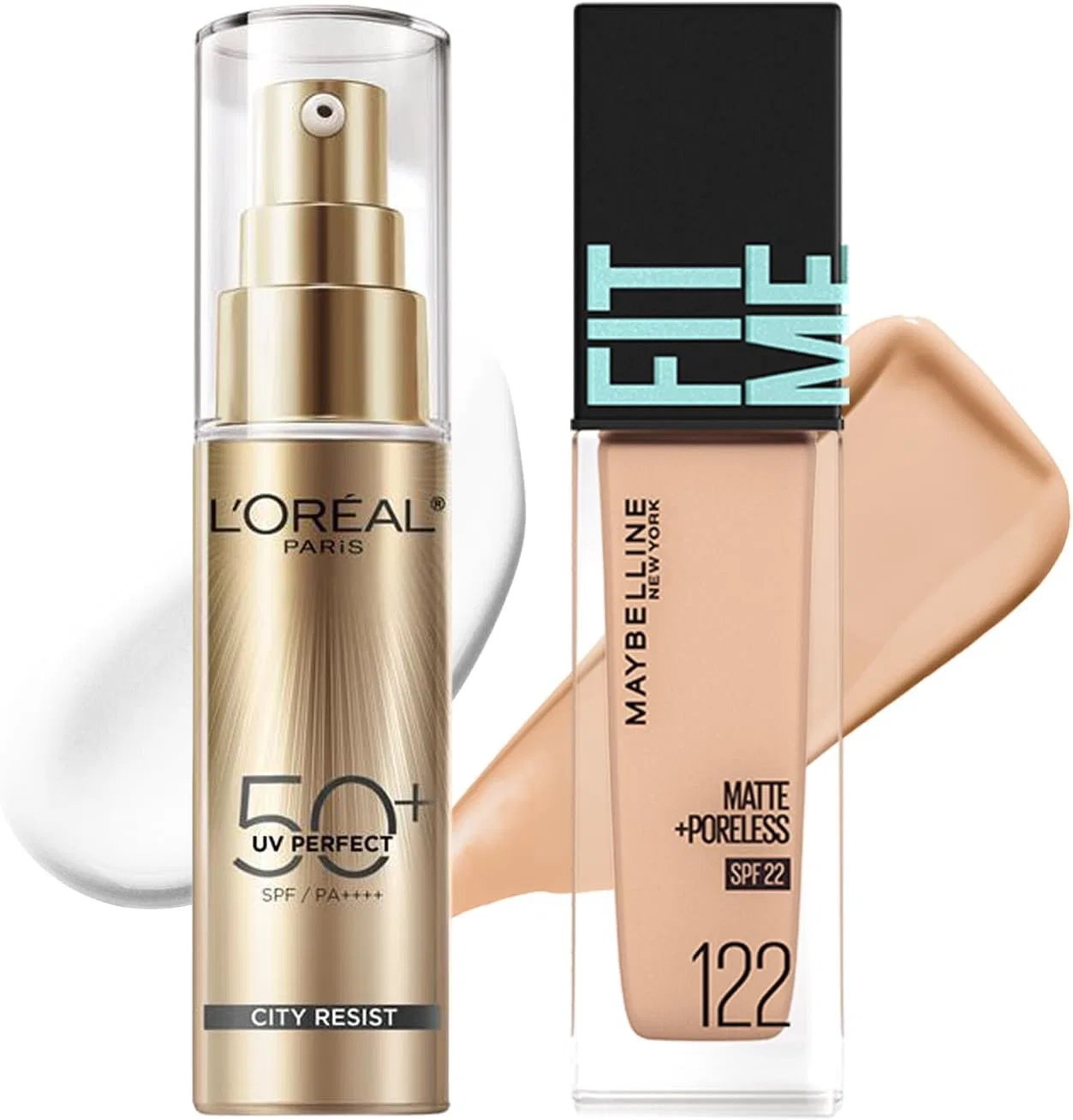 Тональная основа Maybelline FitMe 122 Natural Brightness (Pink) 30 мл