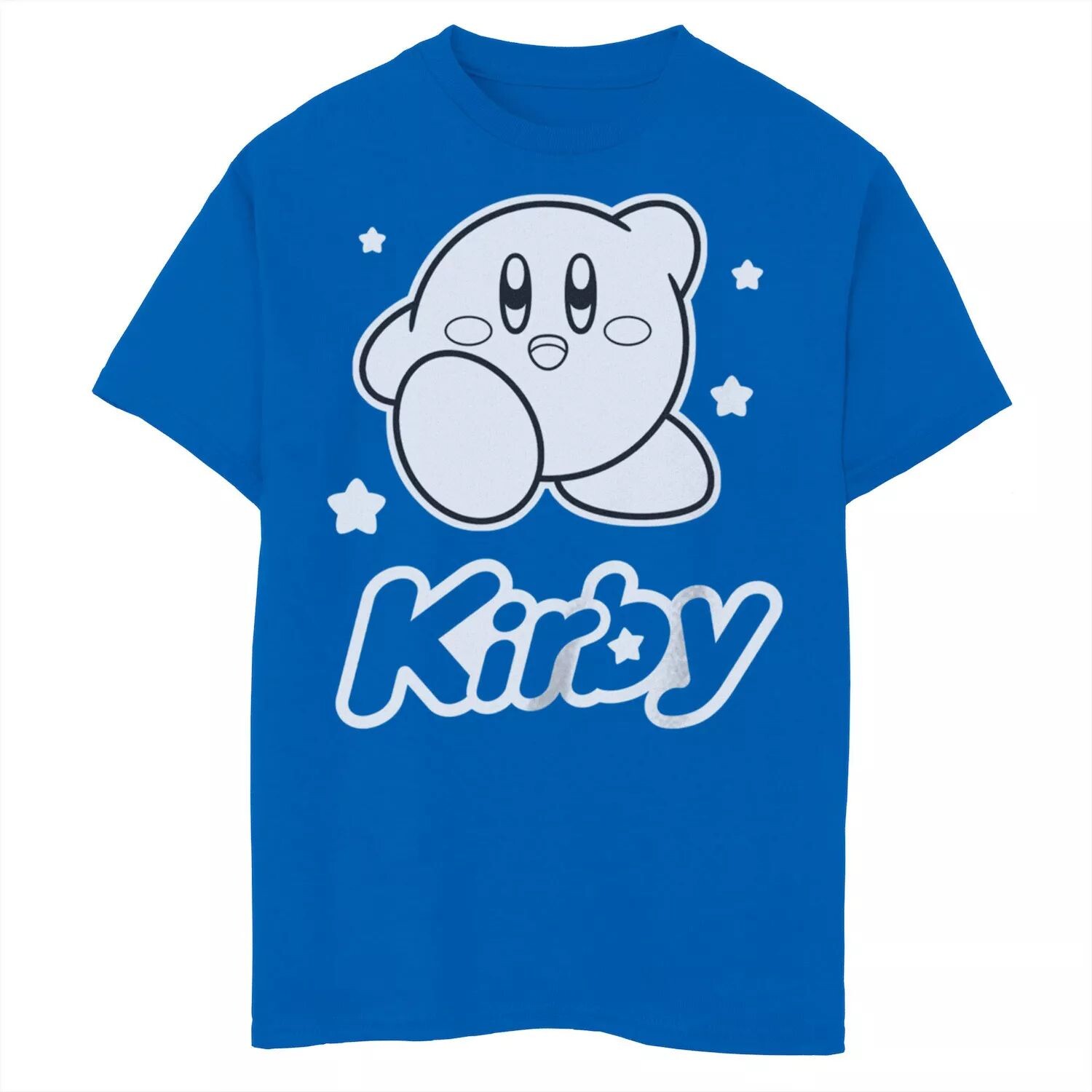 

Футболка Nintendo Kirby с монохромным рисунком для мальчиков 8–20 лет Licensed Character