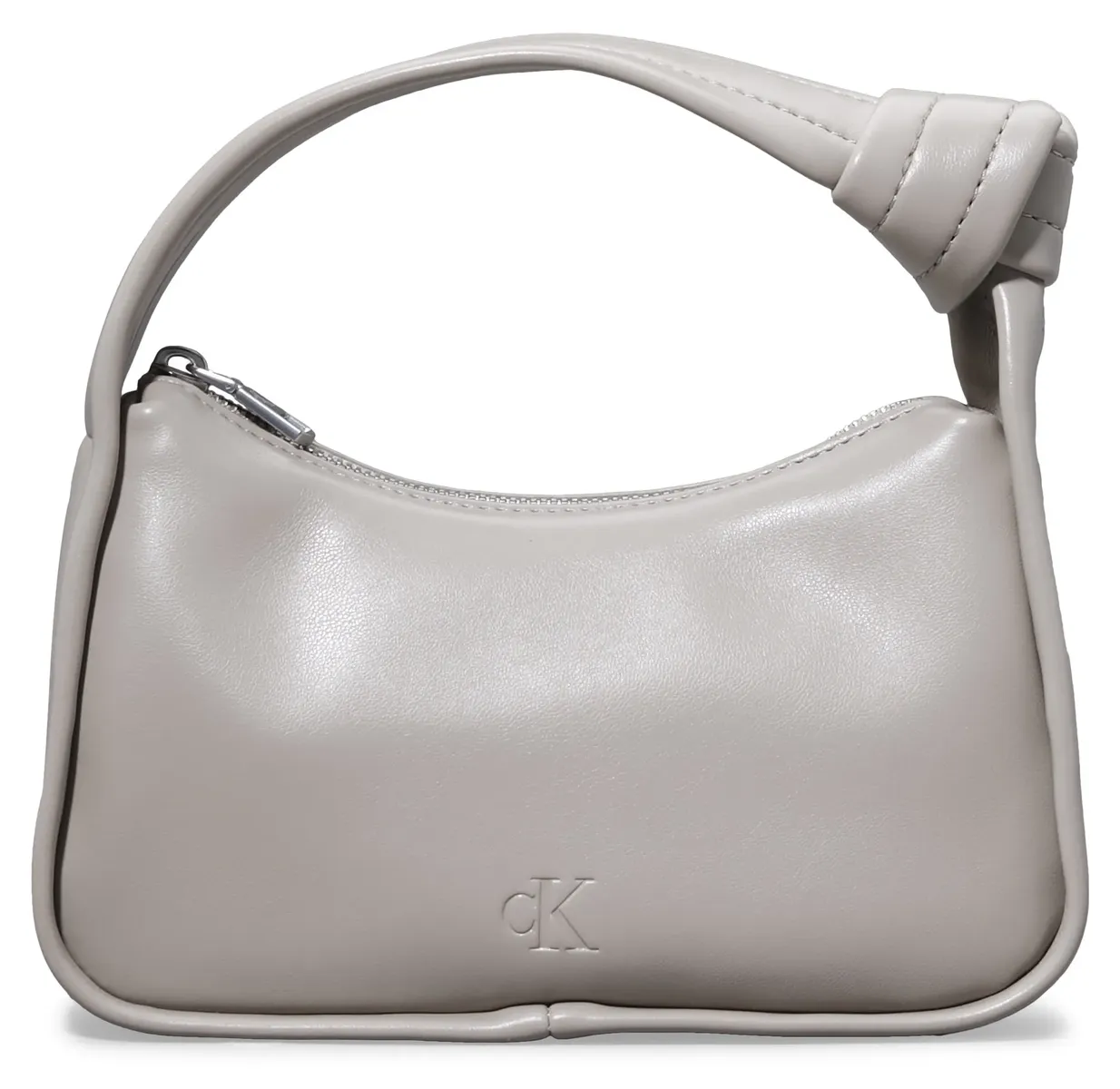 

Мини-сумка Calvin Klein Jeans "KNOTTED MINI BLOCK20", маленькая сумка, сумка с ручкой, с узлом, завязанная, цвет Crockery