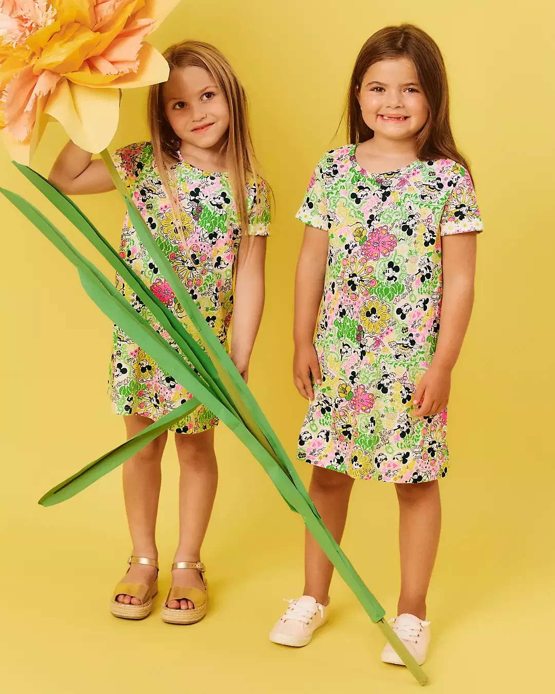 Мини-платье Коди для девочек Lilly Pulitzer, Multi Throwback Disney — фото 4