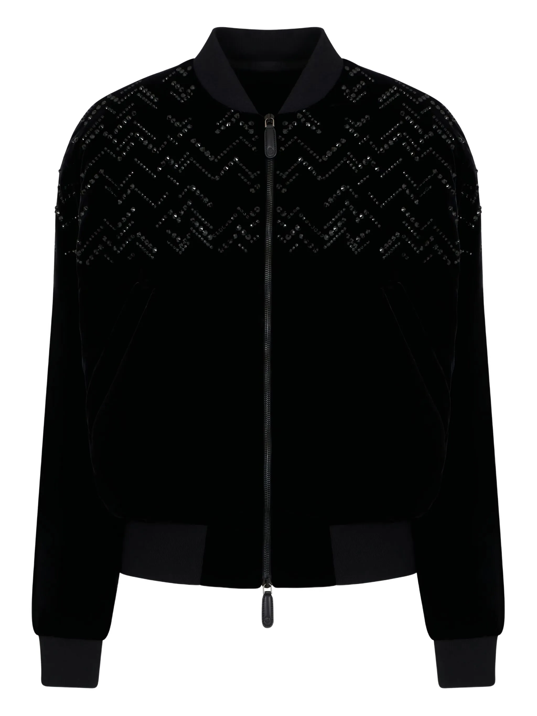 

Декорированный бомбер Giorgio Armani, черный