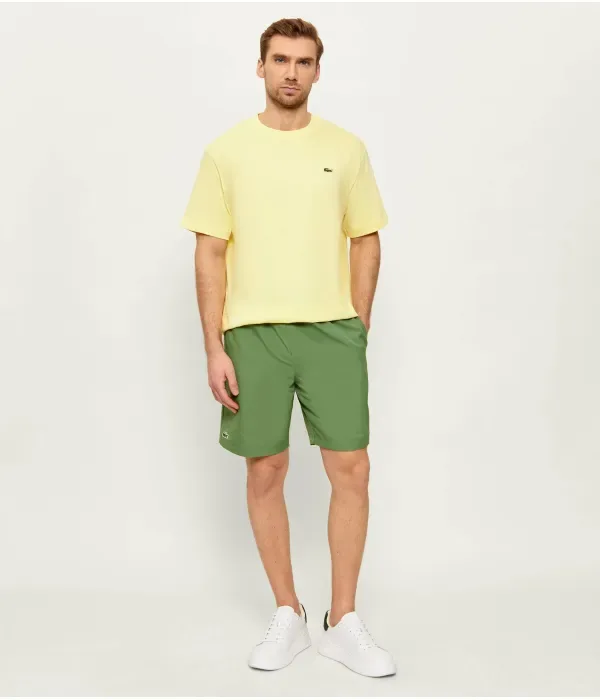 Футболка classic fit Lacoste, желтый — фото 2