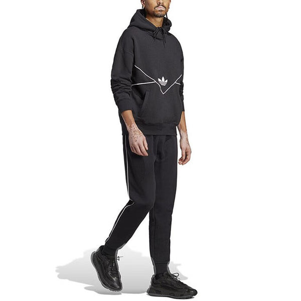 Толстовка adidas originals Adicolor Seasonal Archive Hoodie 'Black', черный — фото 2