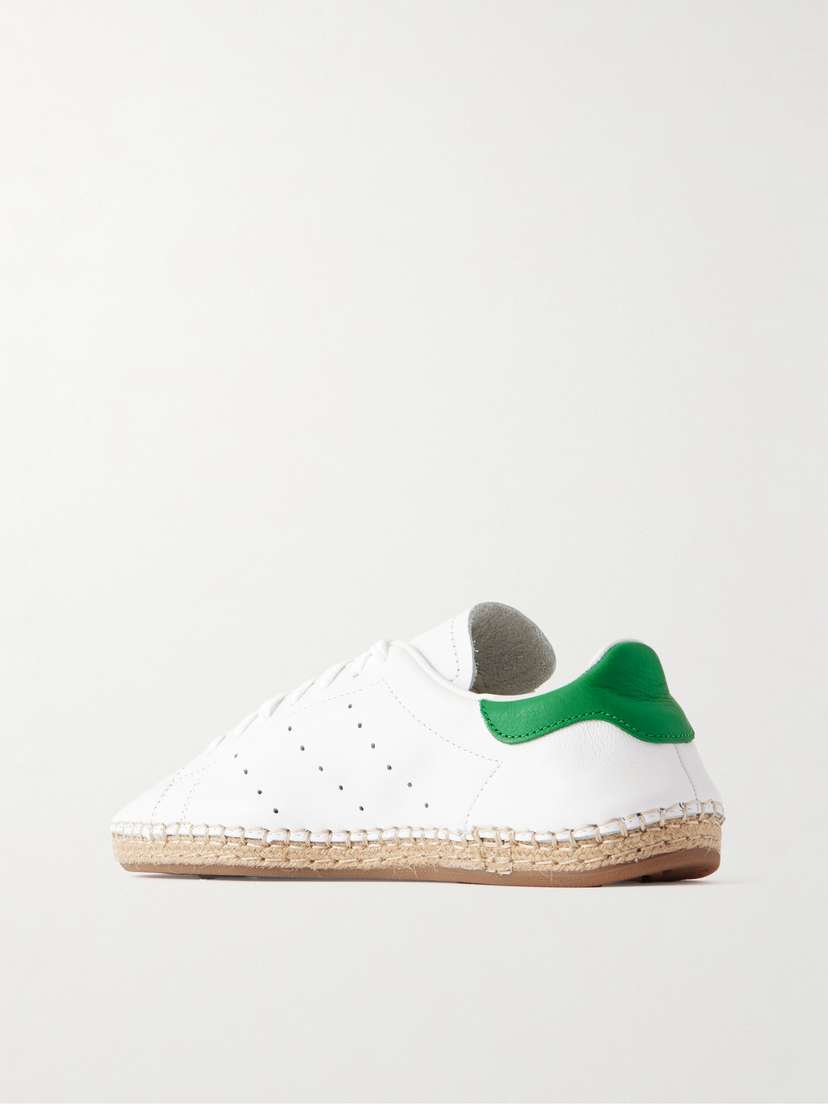 Кроссовки Clot Stan Smith из перфорированной кожи Adidas Originals, белый — фото 3