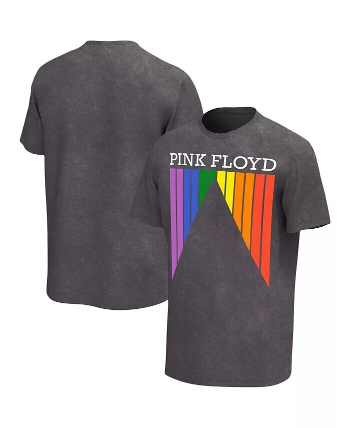 

Мужская черная розовая потертая футболка Floyd Prism Philcos, черный