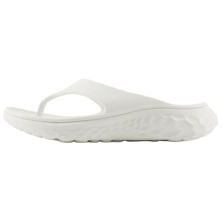 New Balance Женские белые шлепанцы FFT