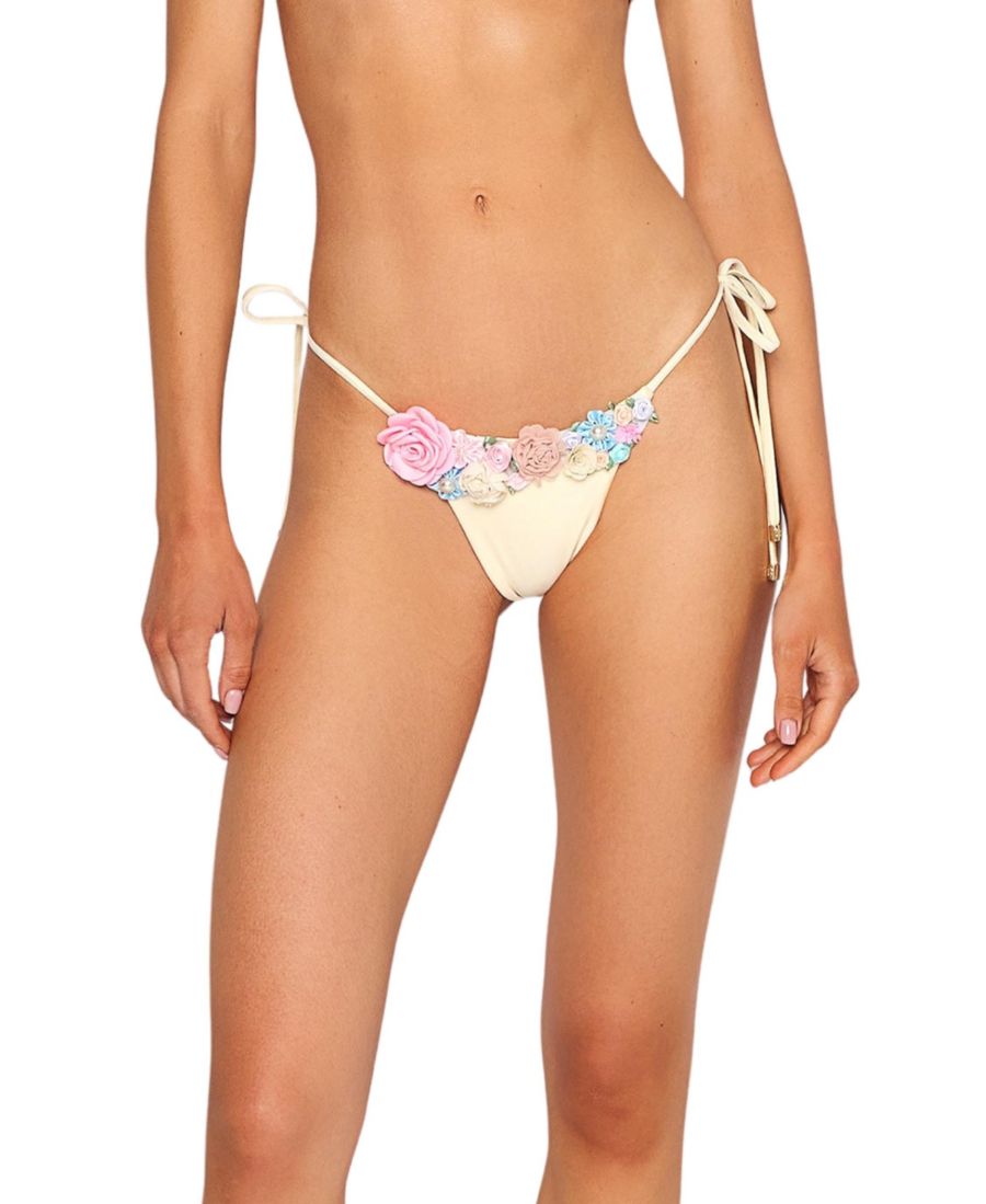 

Женские плавки от бикини Secret Garden Tie Side Tango Beach Bunny Swimwear, Ivory
