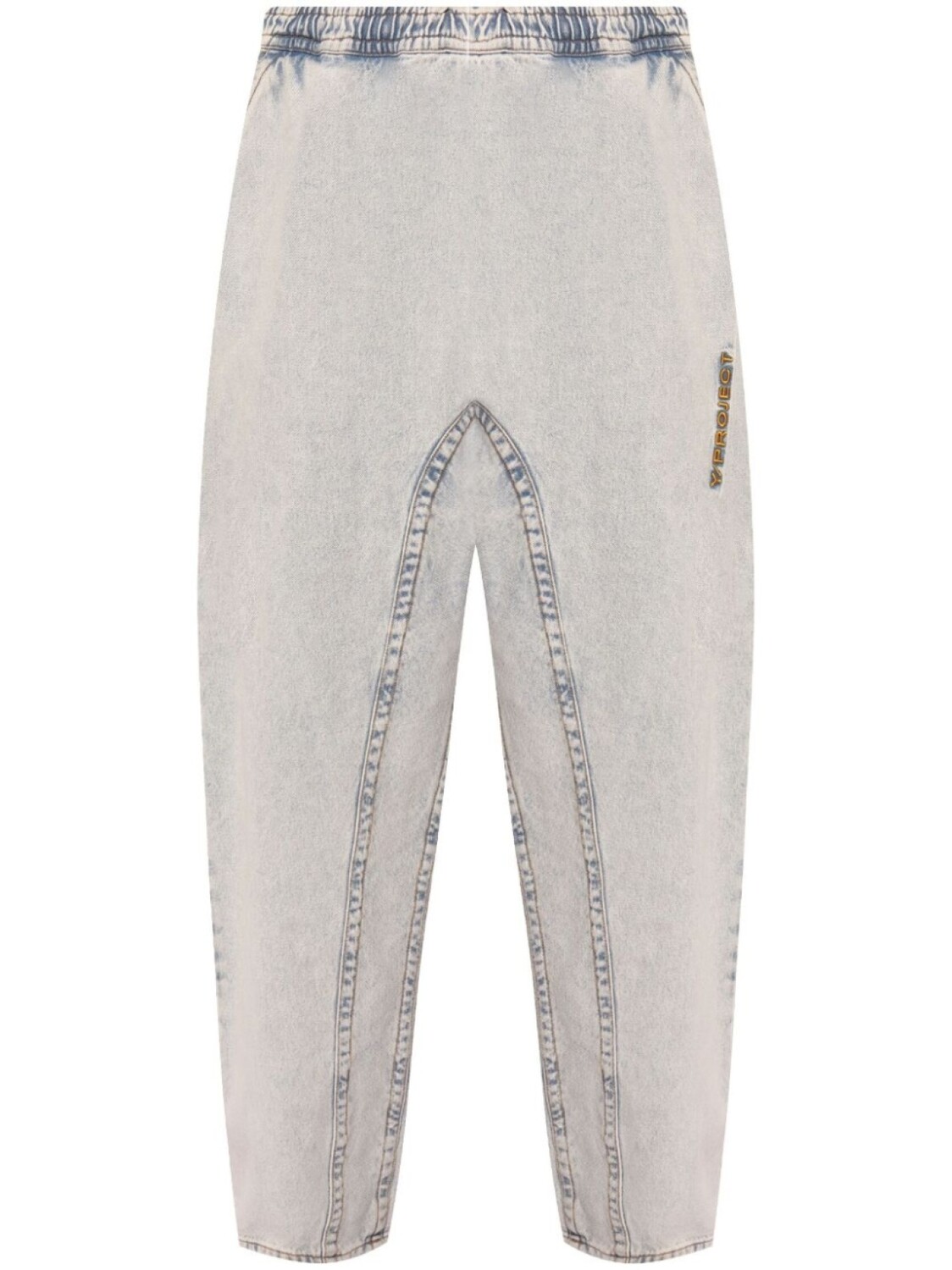 

Джинсы с вышитым логотипом Y/Project, синий