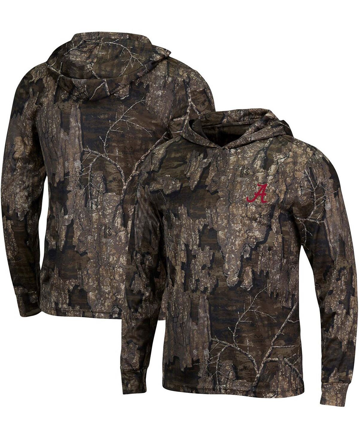 

Мужская футболка с капюшоном Realtree Camo Alabama Crimson Tide с длинными рукавами Colosseum