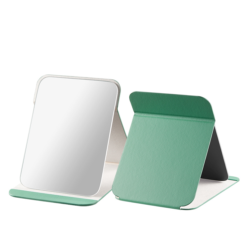 

Складное зеркало для макияжа зеркало для волос и макияжа настольное портативное M'AYCREATE, зеленый