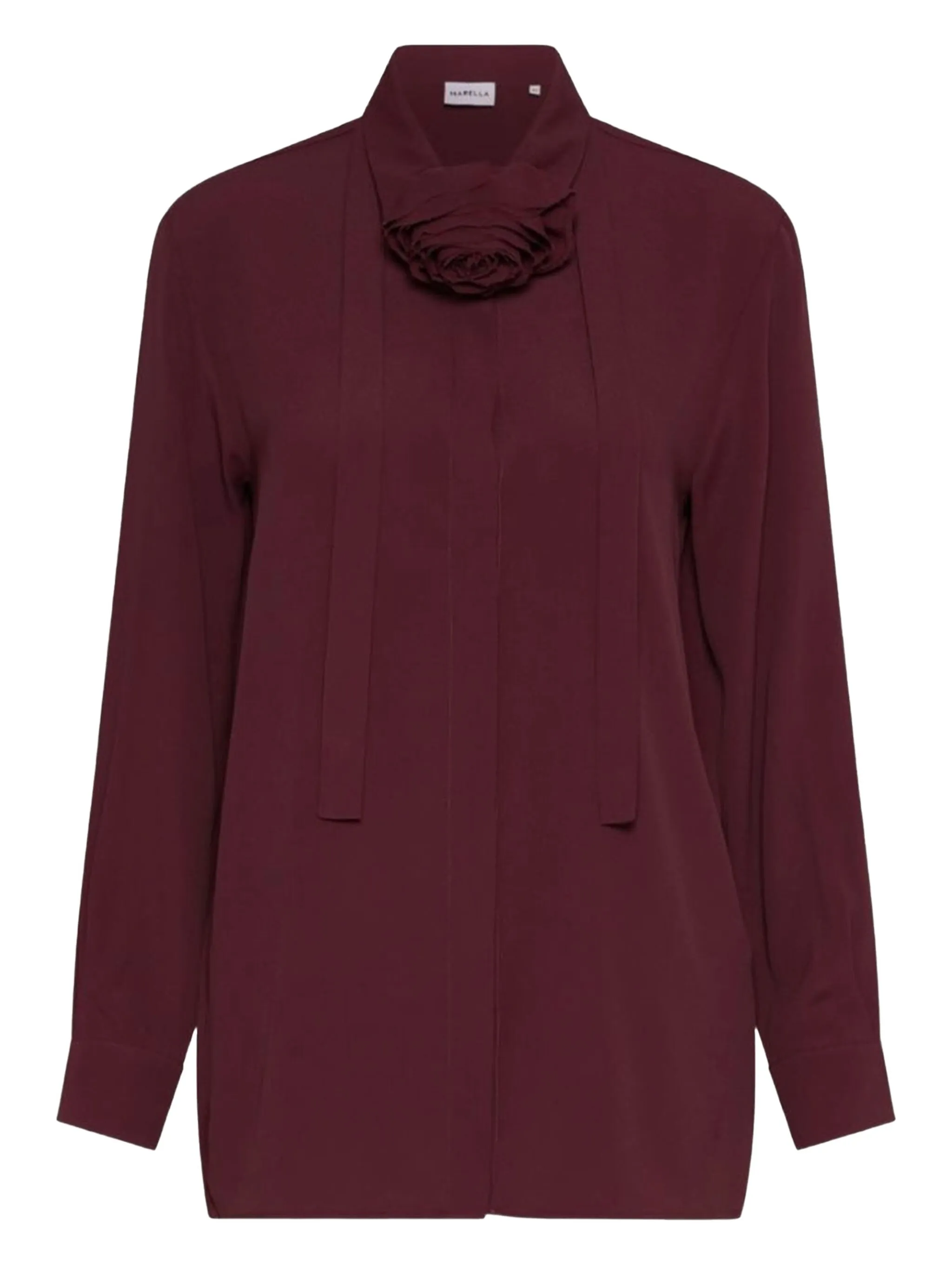 

Рубашка CABIRIA с цветочной аппликацией Marella, красный