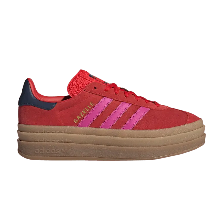 

Кроссовки adidas Wmns Gazelle Bold Red Lucid Fuchsia, красный