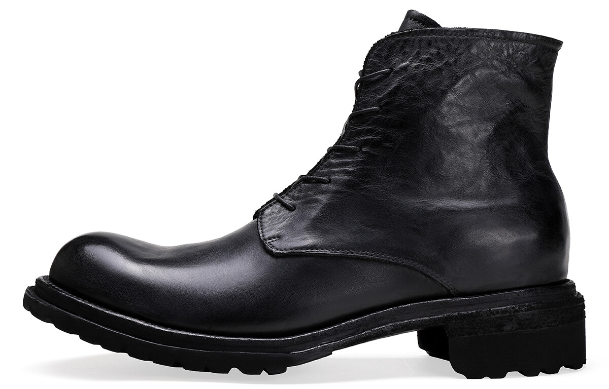 

Мужские ботинки Cahhrrn X Martin Boot Men Beige Bosssunwen, черный