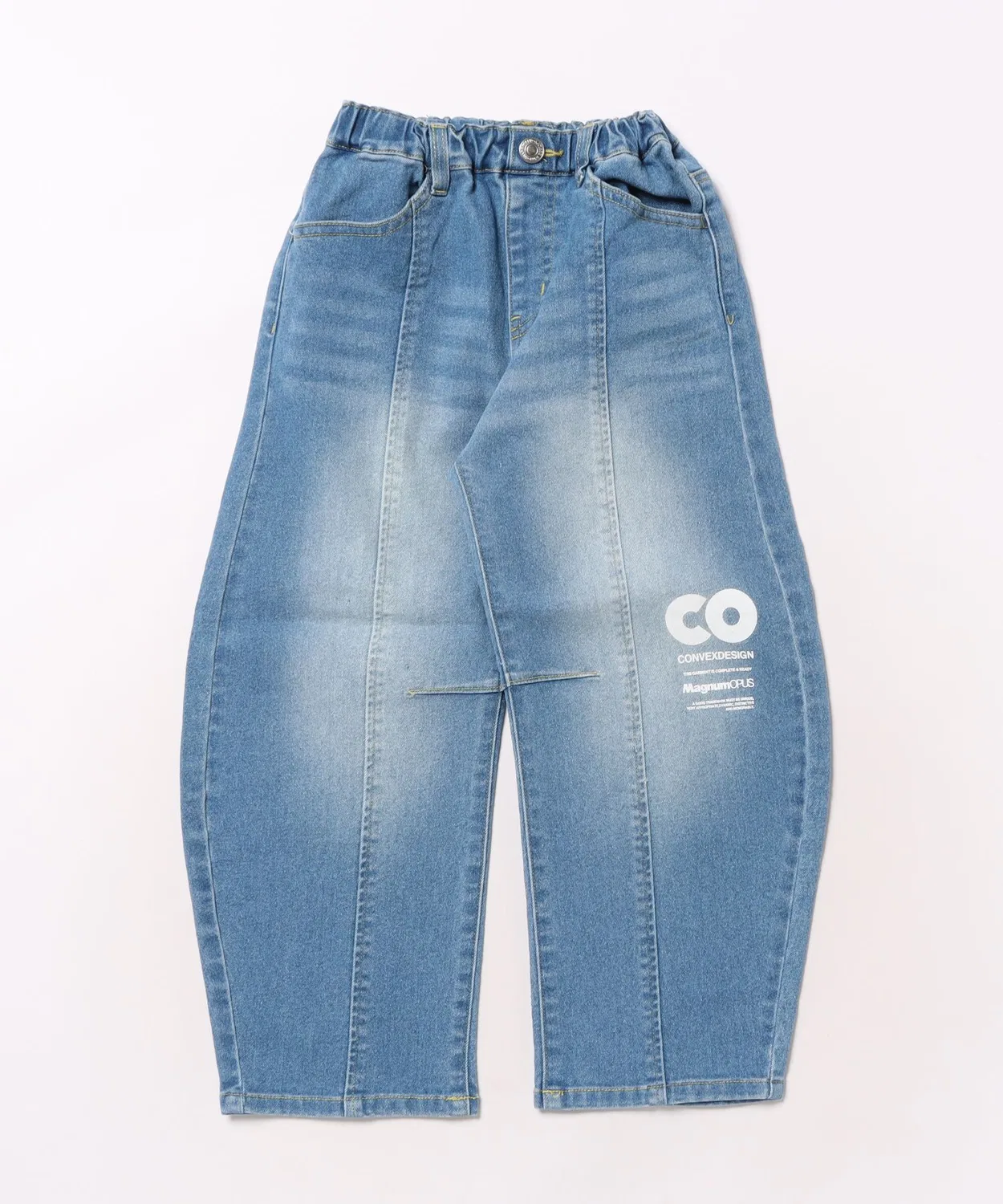 Штаны из денима Convex Curve Denim P, тёмно-синие — фото 4