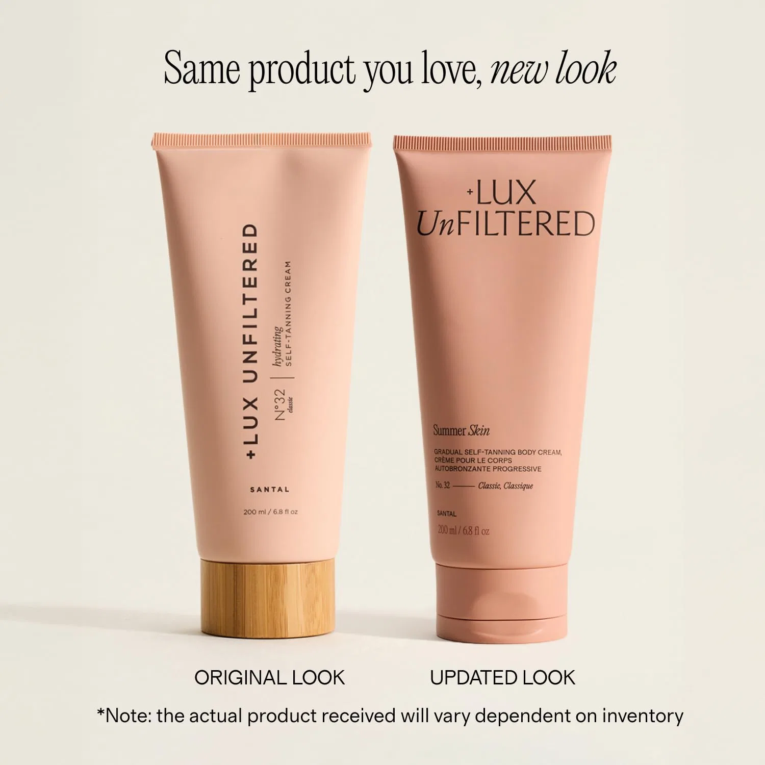 Постепенно увлажняющий лосьон автозагар «N°32 Santal» от + Lux Unfiltered + Lux Unfiltered — фото 2