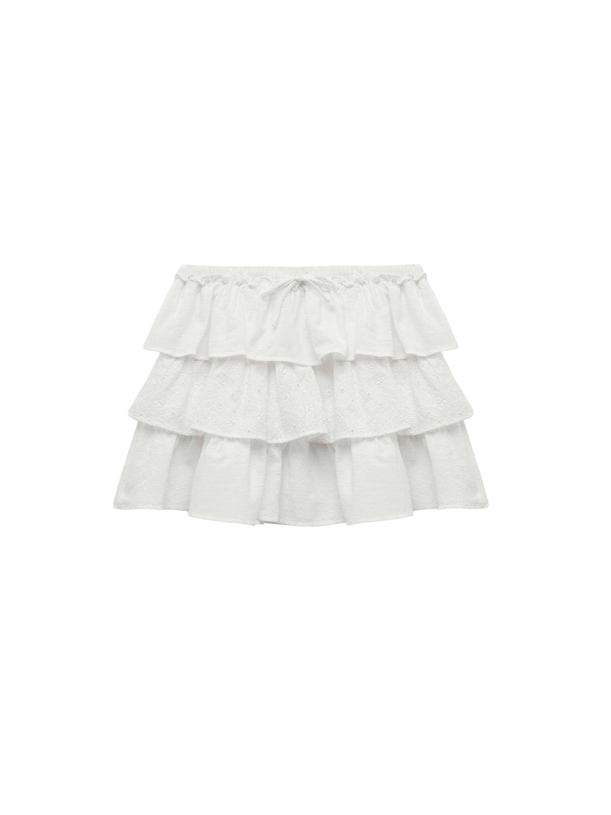 

Koton Юбка в белом цвете