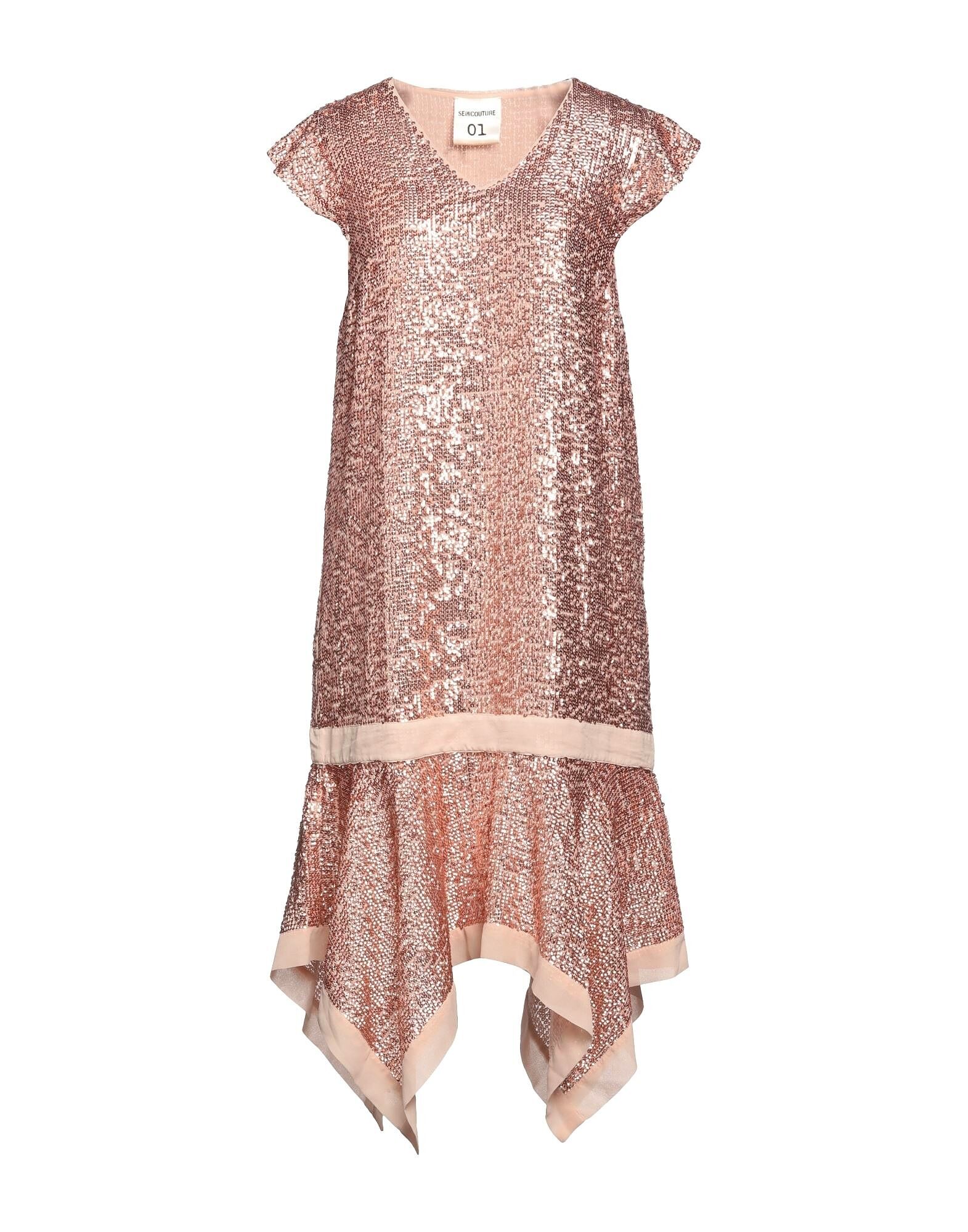 

Платье миди Semicouture, красный