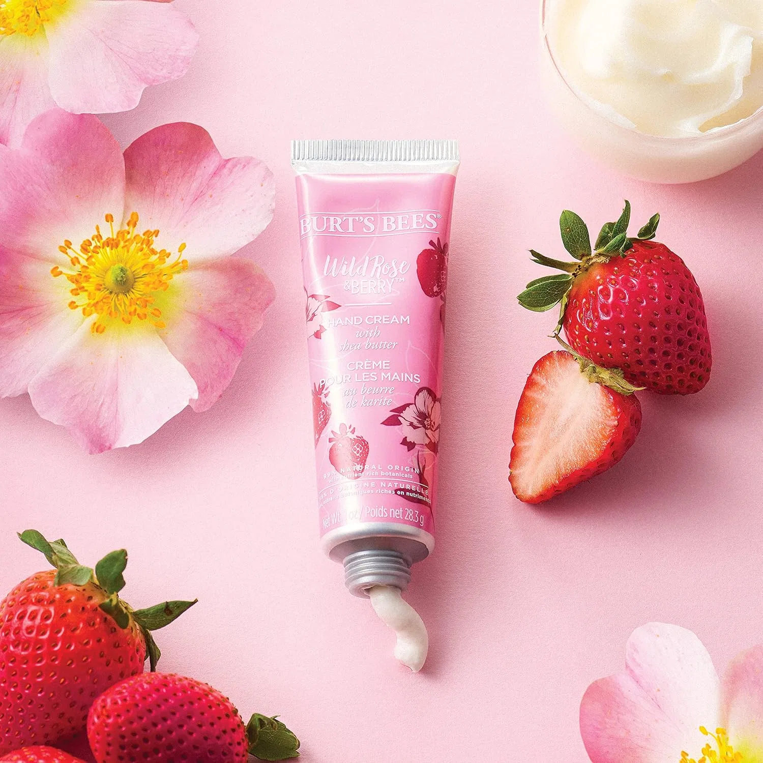 Крем для рук Wild Rose & Berry, Burt's Bees, 28.3 г — фото 4