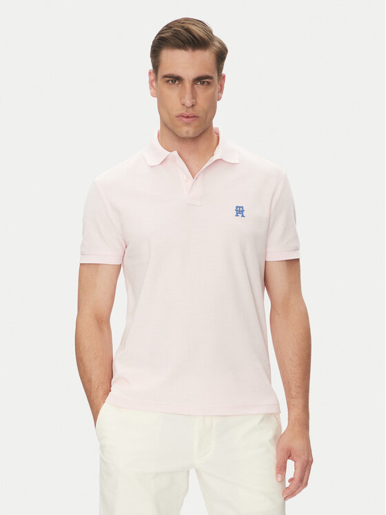 

Рубашка поло стандартный крой MW0MW33167 Tommy Hilfiger, розовый