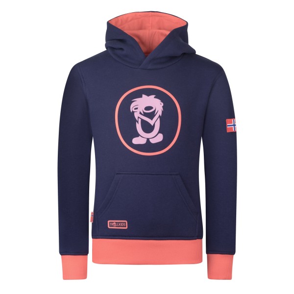 

Детский свитер с троллем - толстовка с капюшоном Trollkids, мультиколор